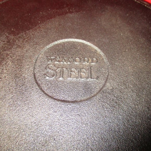 VTG WEXFORD CAST IRON Steel 10 1/2 Inch GRIDDLE/SKILLET - Picture 6 of 6